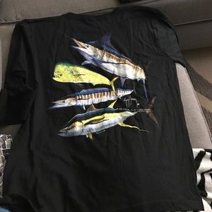 Long sleeve guy Harvey shirt