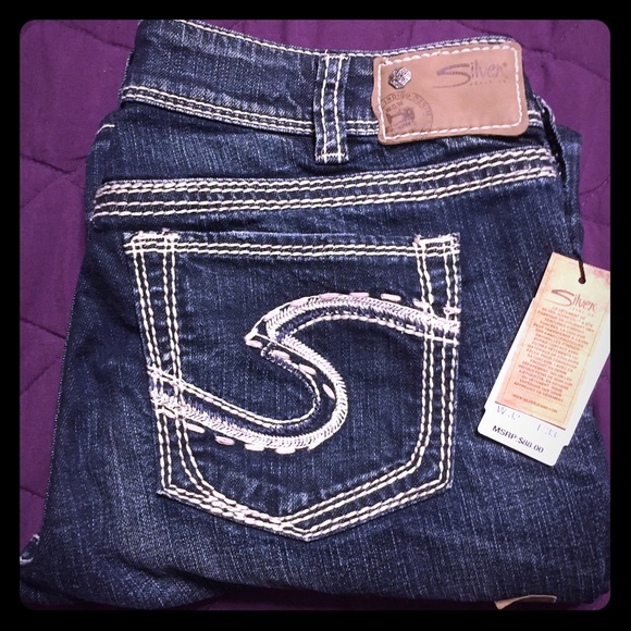 👢 Silver Bootcut Jeans 👢