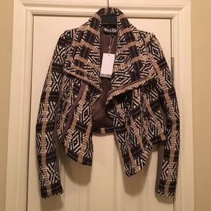 Natalia Romano tweed jacket