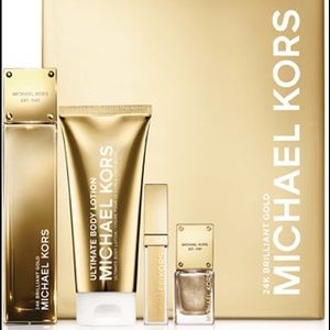 Michael Kors 24K Brilliant Gold Gift Set