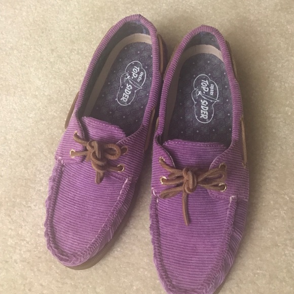 *Limited Edition* Sperry TopSider Corduroys Shoes. - Picture 2 of 4