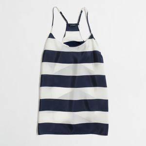 J.Crew Womens Factory Stripe Racerback Cami 4