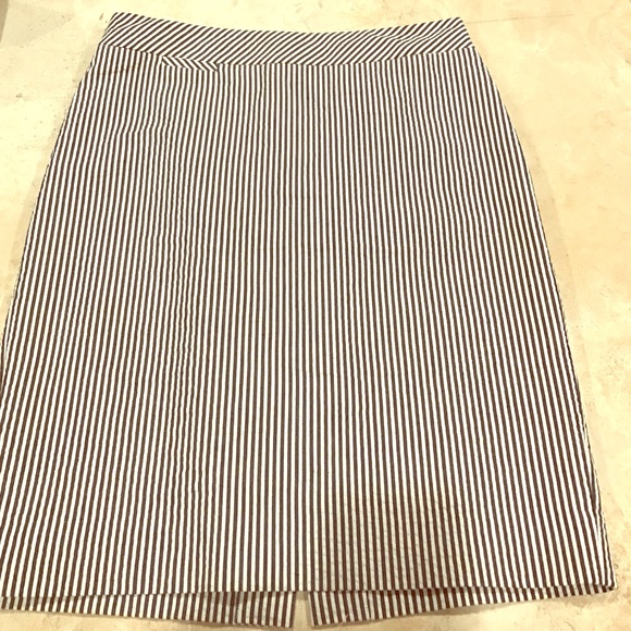 Jcrew seersucker skirt size 4