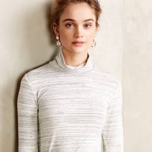 Anthropologie dolan Marled Stretch Turtleneck Top