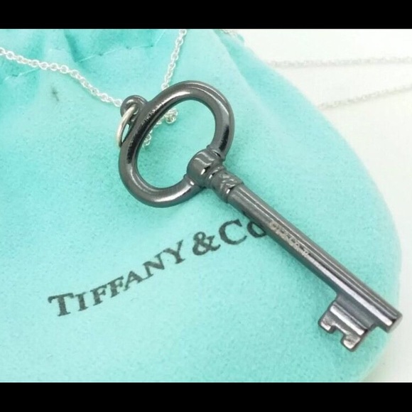 Tiffany Co. - Brand New Titanium Key Pendant - Picture 2 of 4