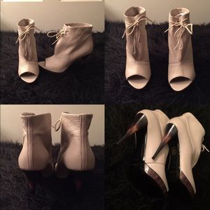 burberry deerskin ankle boots