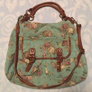 Hobo bag with a cross body strap