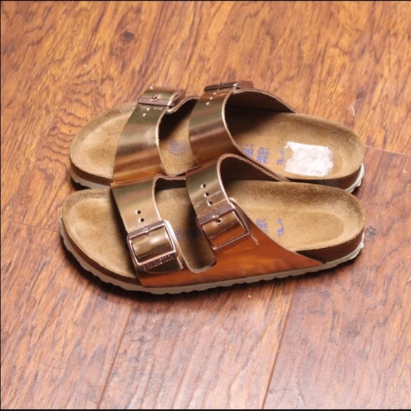 Rose gold Birkentocks