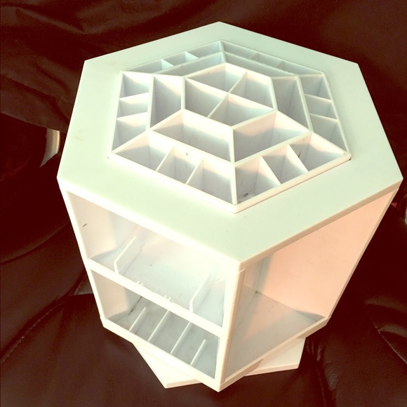 Table top spinning Organizer by Lorie Greiner