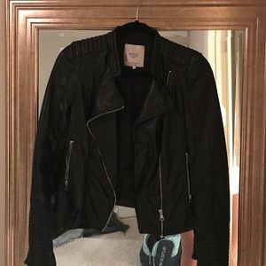 Zara leather jacket