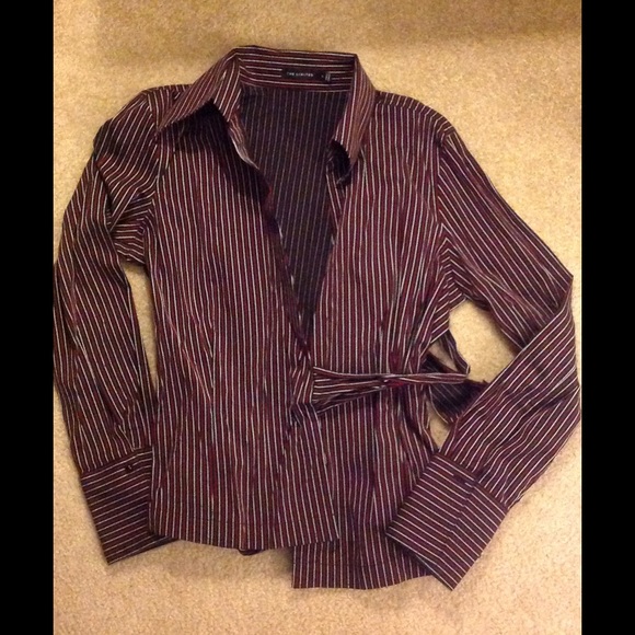 The Limited Tops - The Limited Wrap Blouse