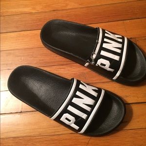 Victoria's Secret pink slippers