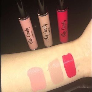 Lip Candy Cosmetics set of 3