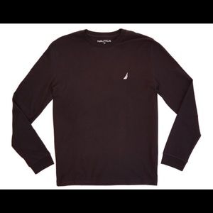 Nautica Long Sleeve Crew Neck Shirt