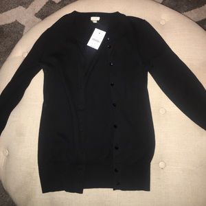 J. Crew little black cardigan! NWT!