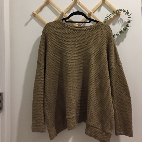Oversized Brown Sweater