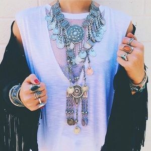 LF Striped Mesh Tank Top