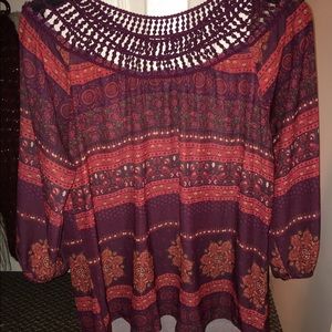 Women's pattern blouse