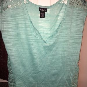 Thin summer v-neck tops