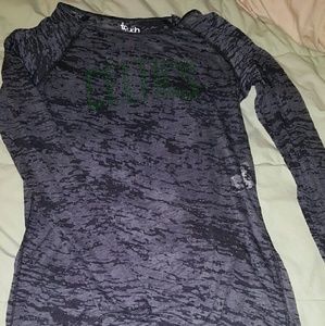 Boston Celtics long-sleeved burnout tee