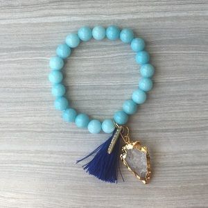 Jo N Arrow Tassel Bracelet