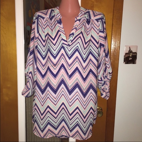 Chevron Blouse