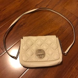 Kate spade authentic white crossbody purse
