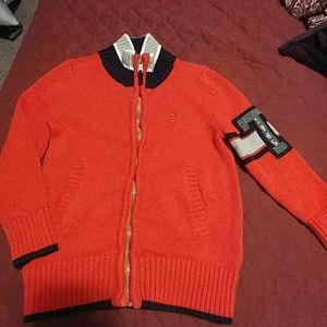 Tommy Hilfiger preppy toddler cardigan