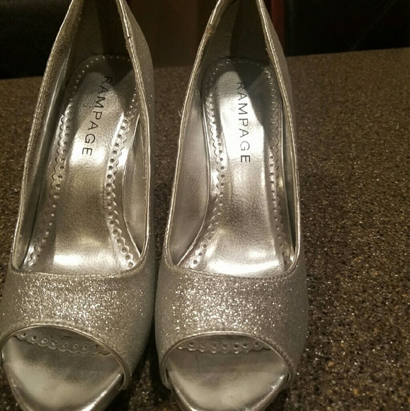 Worn once heels