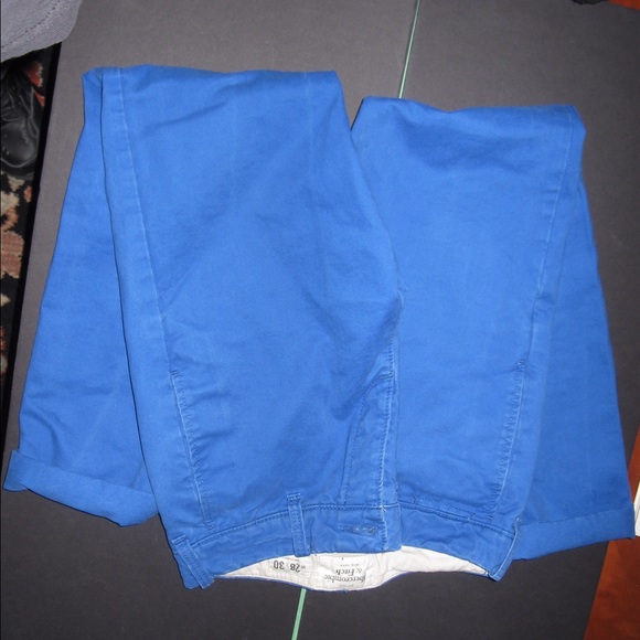 28x30 Abercrombie & Fitch Blue Chinos