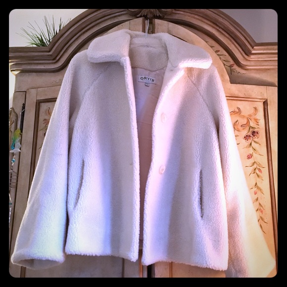 Faux Lambswool Jacket