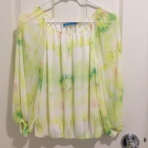 alice + olivia blouse size s/p