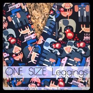 Lularoe Unicorn Rate Jungle Animals NEW OS ONE SZ
