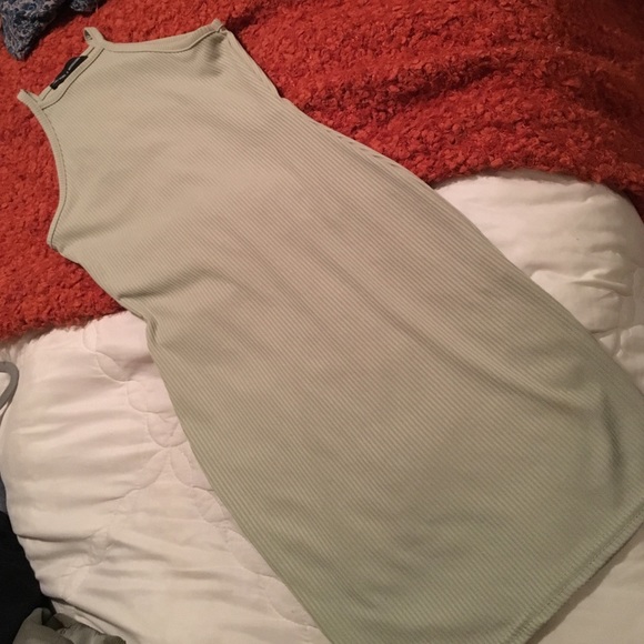 Carli Bybel Square Neck Bodycon Dress