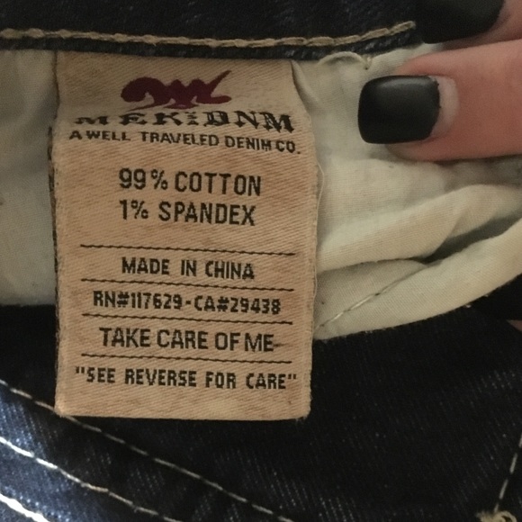 MEK medium wash, boot cut denim - Picture 3 of 4