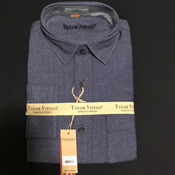 Tailor vintage dress shirt - Picture 1 of 1