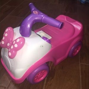 Minnie Mouse Toddler Car