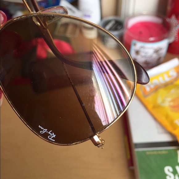 ray ban gradient aviators main image 3