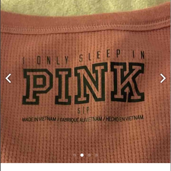 Vs pink thermal pj top 🌸 - Picture 2 of 4