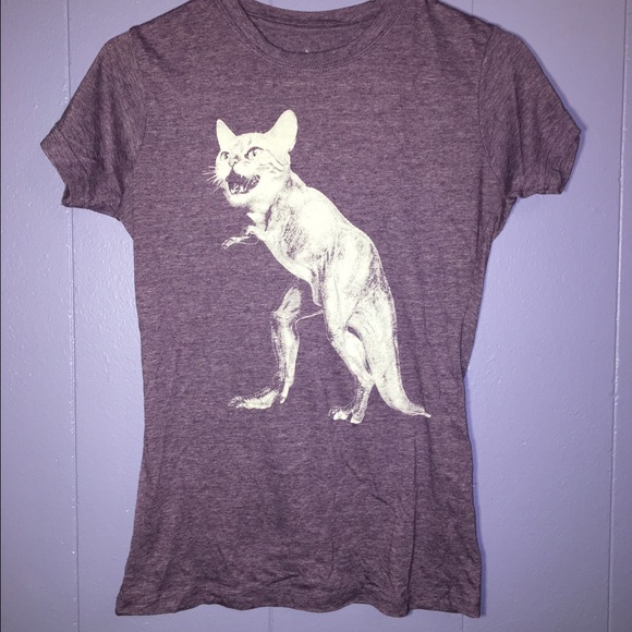 Cat t-Rex graphic tee