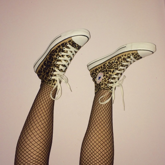 Cheetah Fur Fuzzy Converse