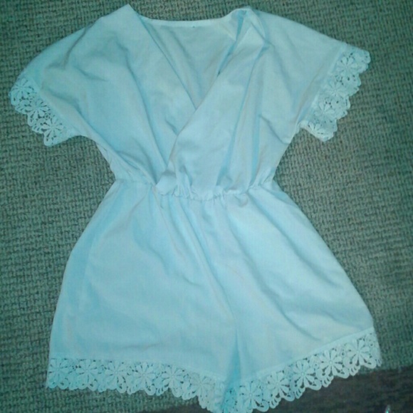 White romper