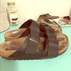 Matte Black Original Birkenstocks