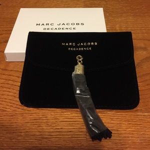 Marc Jacobs Decadence Velvet Pouch with Tassle