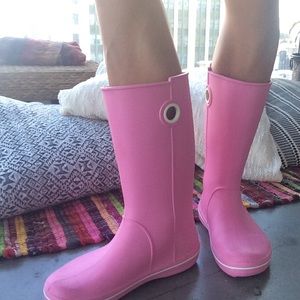 CROCS women's rain boots