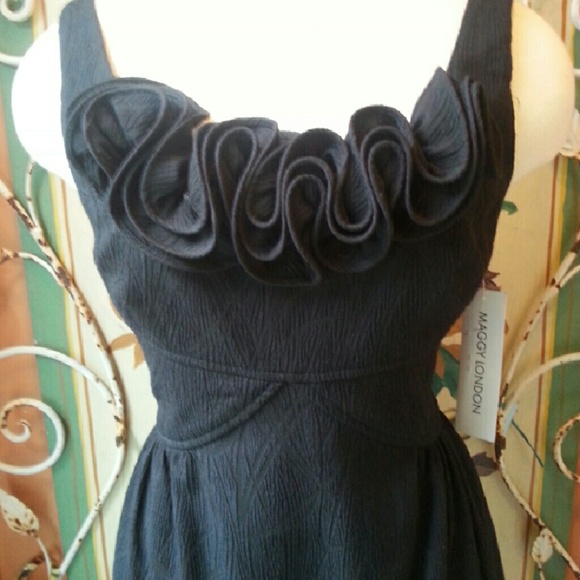 Maggy London Black Dress NWT