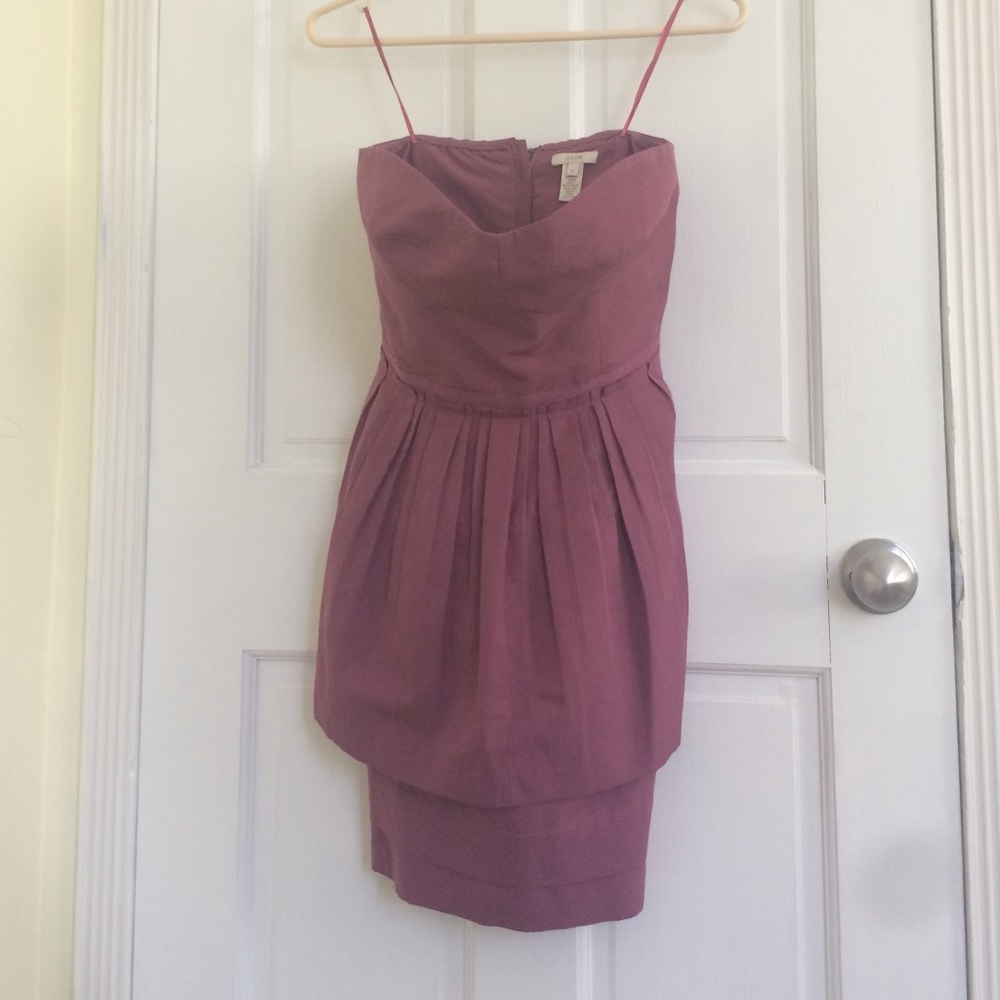 J. Crew strapless dress