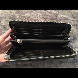 Coach accordion wallet