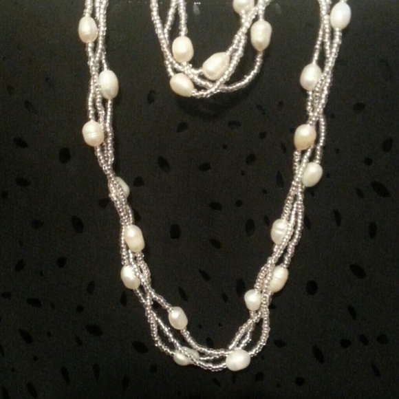 Freshwater pearl set perfect for Valentine's DAY