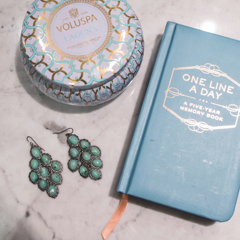 Nordstrom turquoise teardrop earrings